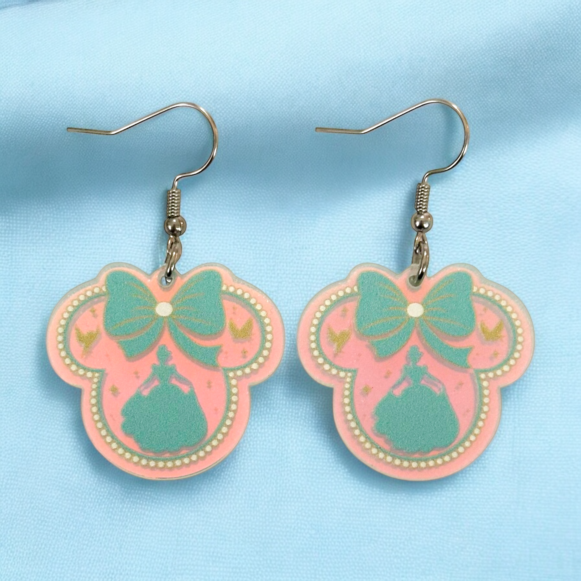 Cinderella Iridescent Earrings