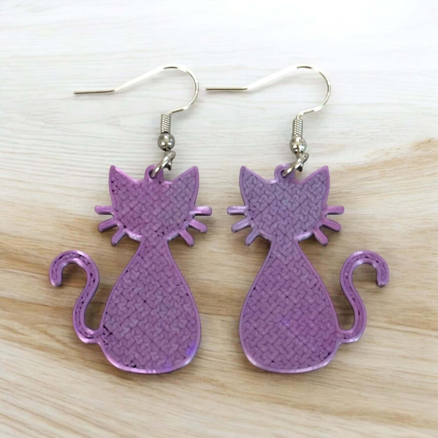 3D Print Cat Statement Earrings