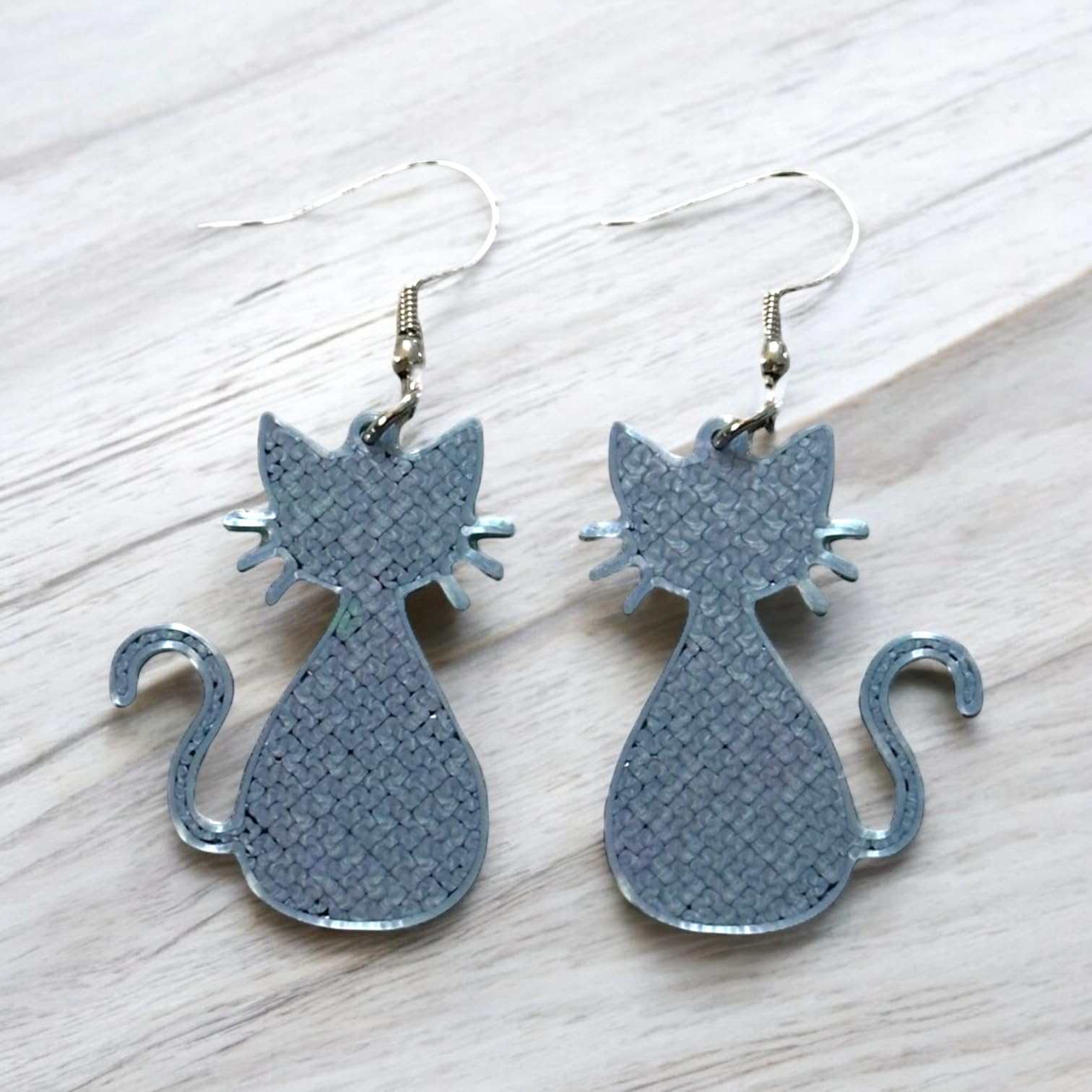 3D Print Cat Statement Earrings