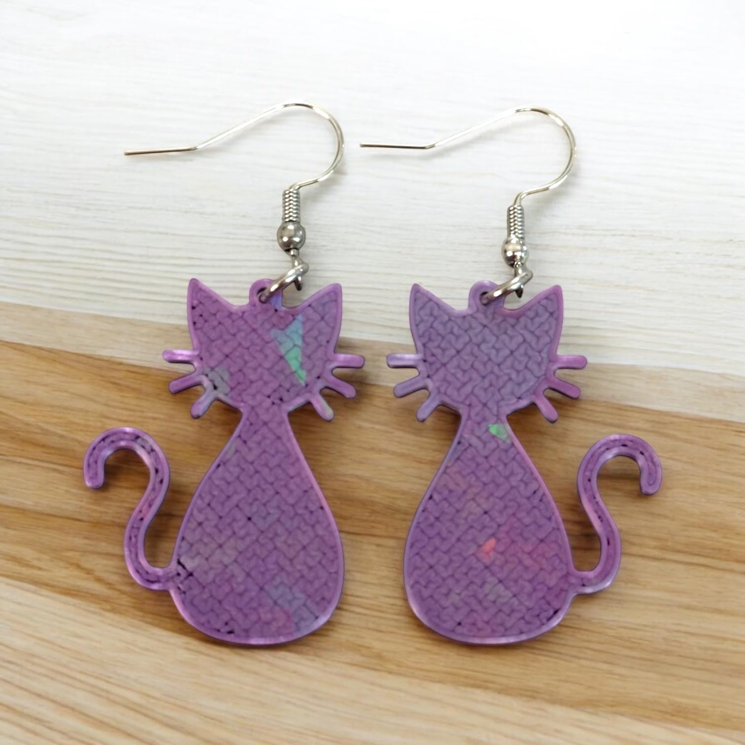 3D Print Cat Statement Earrings