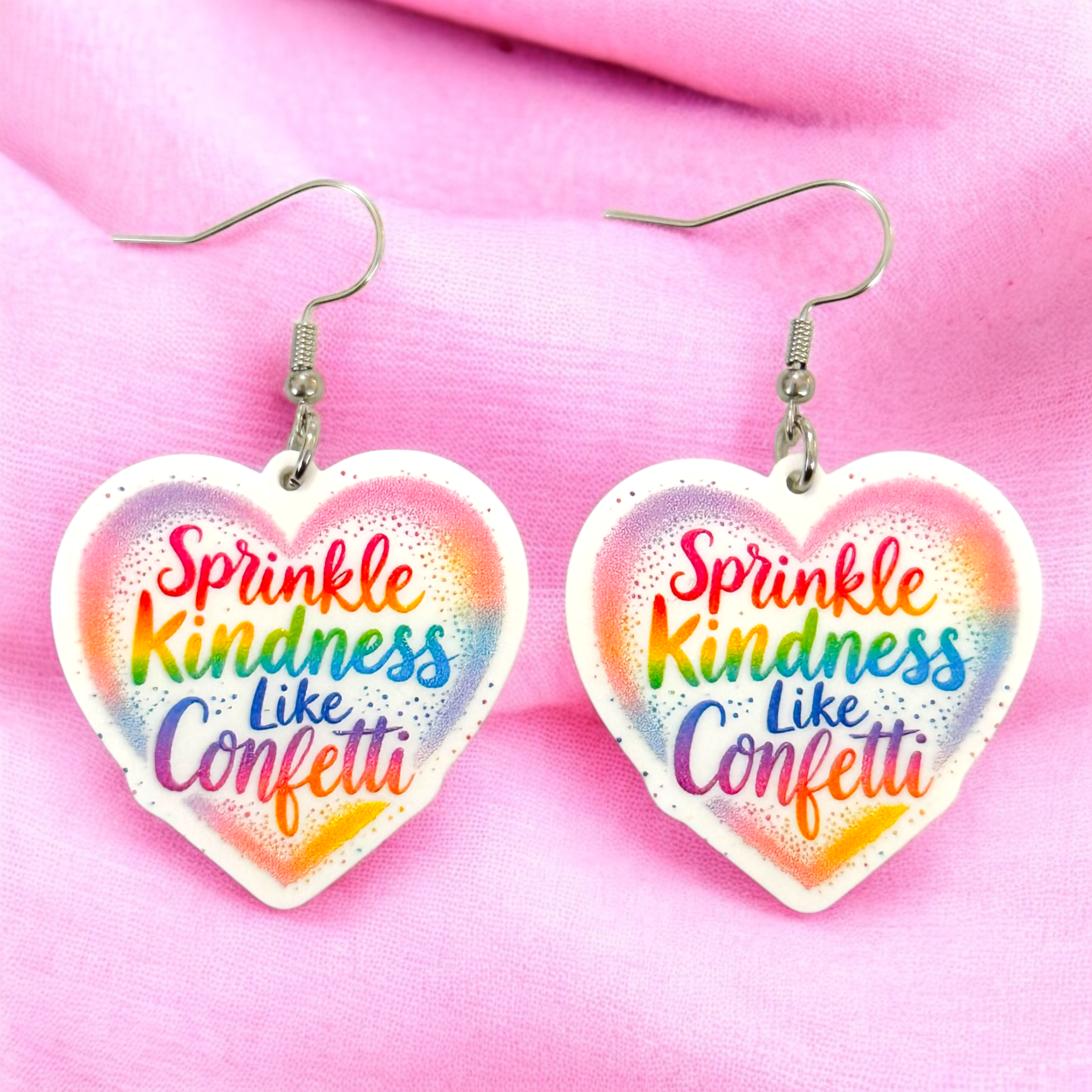 Sprinkle Kindness Like Confetti Earrings