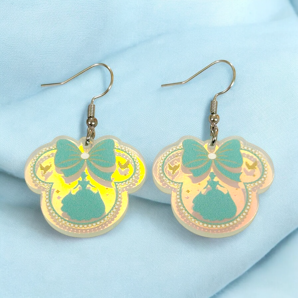 Cinderella Iridescent Earrings