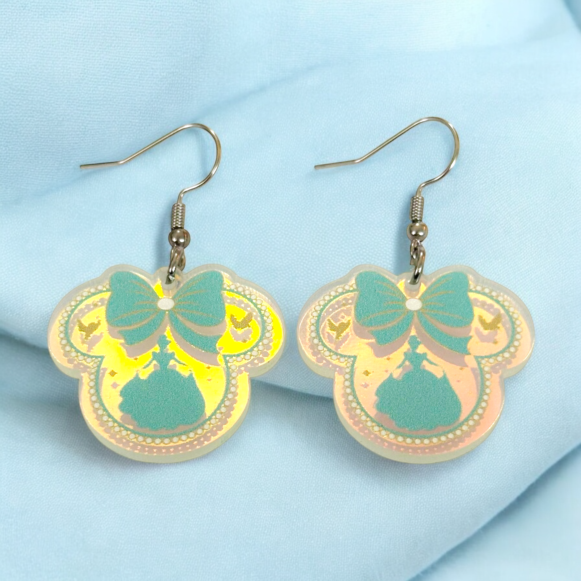 Cinderella Iridescent Earrings
