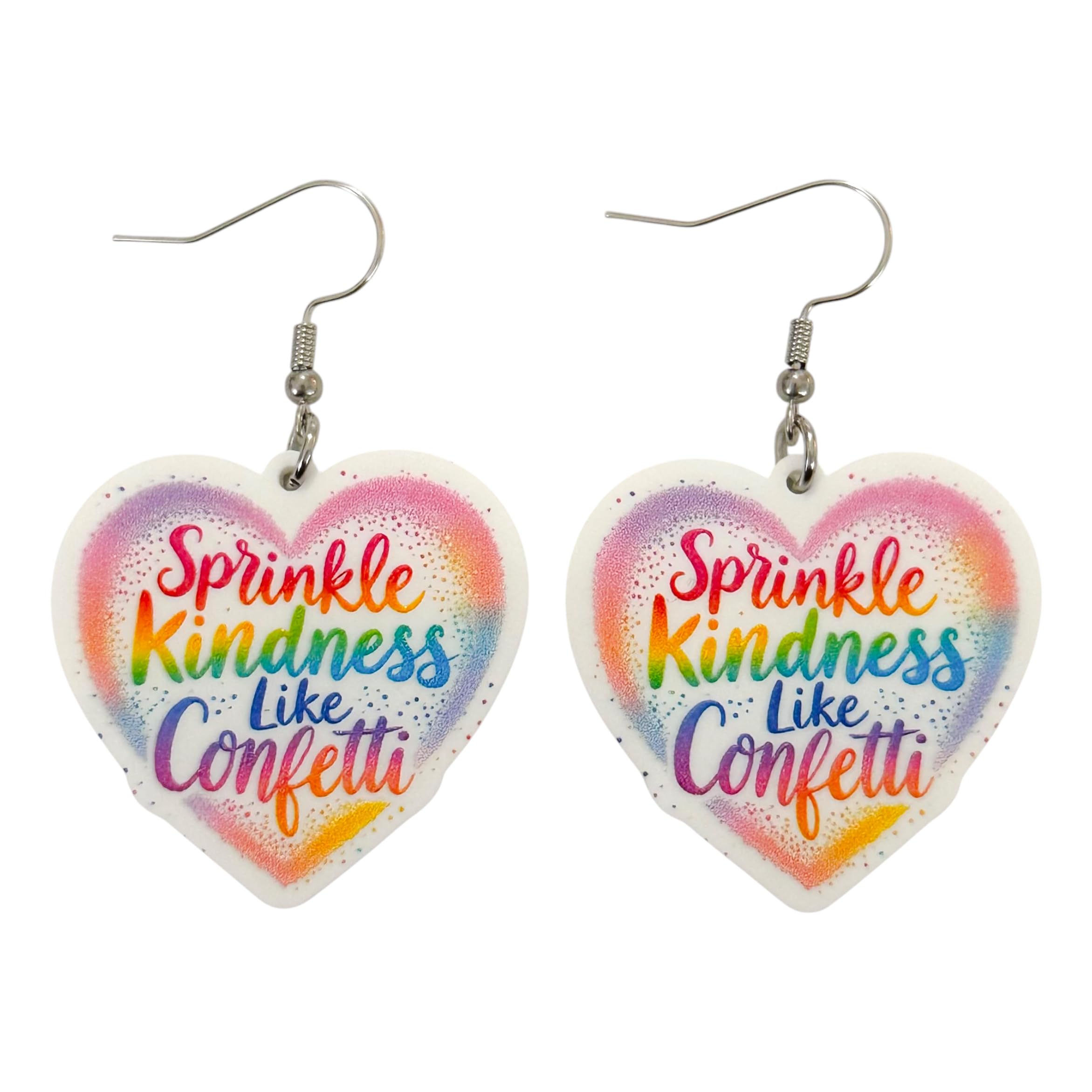 Sprinkle Kindness Like Confetti Earrings