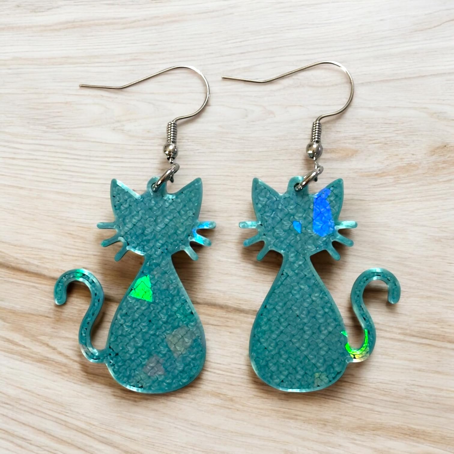 3D Print Cat Statement Earrings